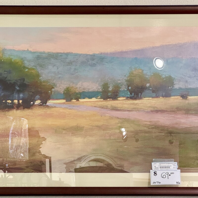 Print Colorful Landscape