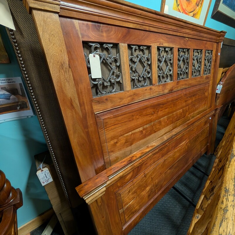 Multi Tone HB FB SR SL, Wood/Metal, KING
83w x 66h
Footboard 30h