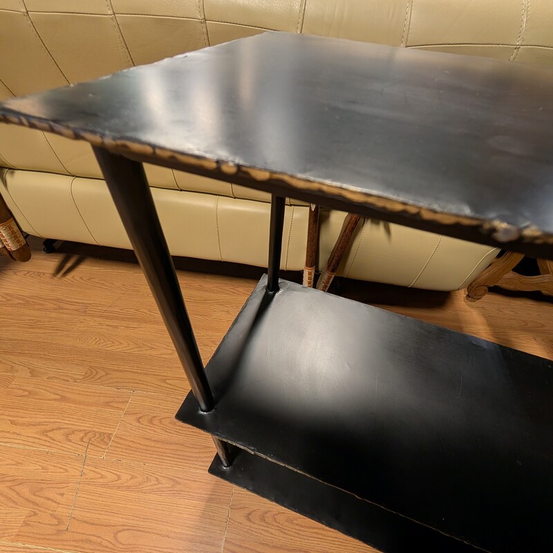 Four Hands Trula Console, Black, Metal<br />
50 x 12 x 30h