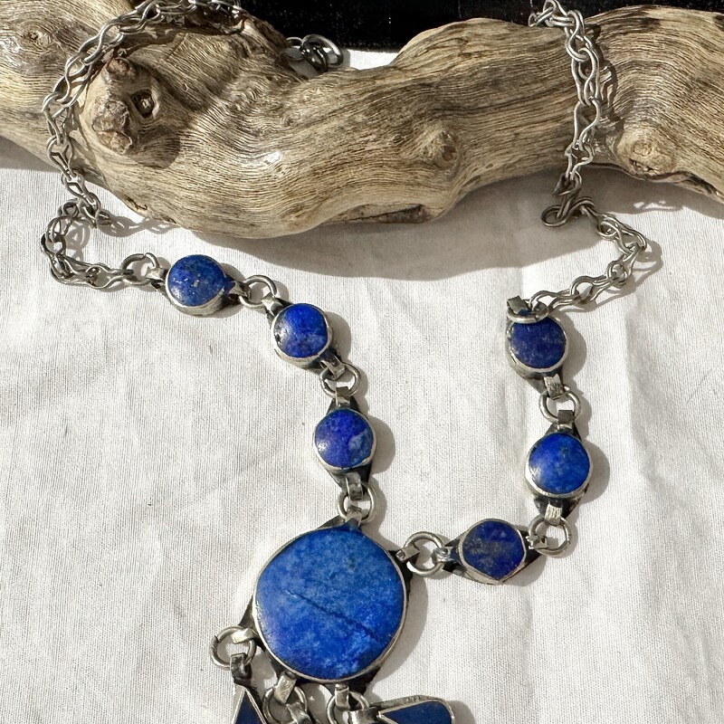 Lapis Dangles necklace