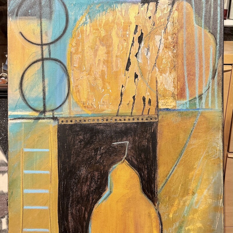 Painting Abstract Pear