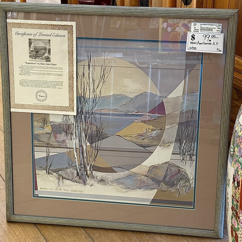 Artist ProofMaryAnnGinter