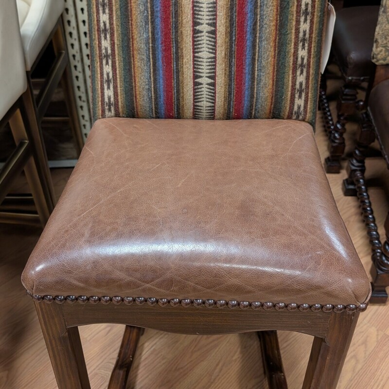 Wood Leather & Studs, SW, Pattern