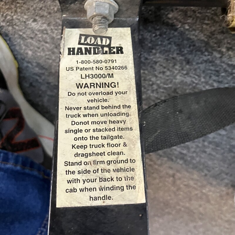 Cargo Unloader, Load Handler , Size: 3000lb<br />
LH3000