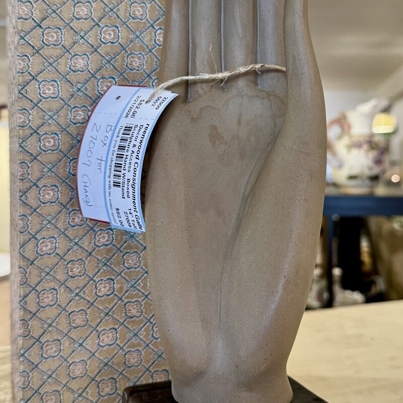 Sculpture Hand W/Stand