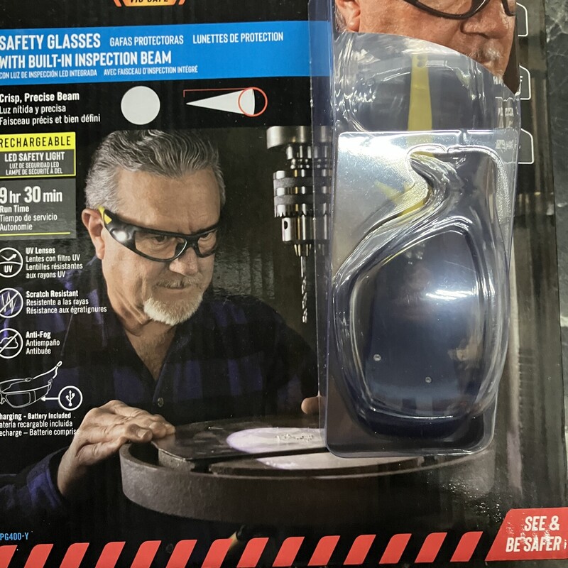 Lighted Safety Glasses