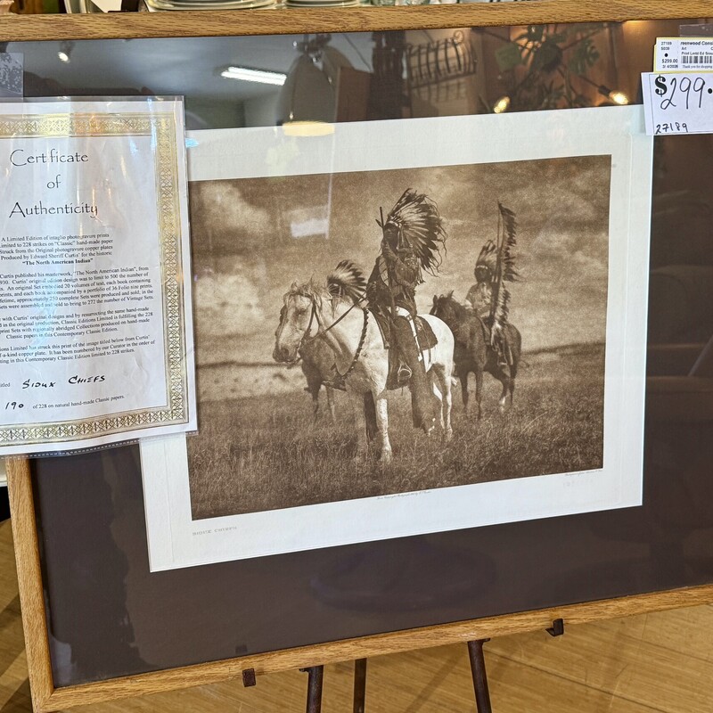 Print Lmtd Ed Sioux Chief
