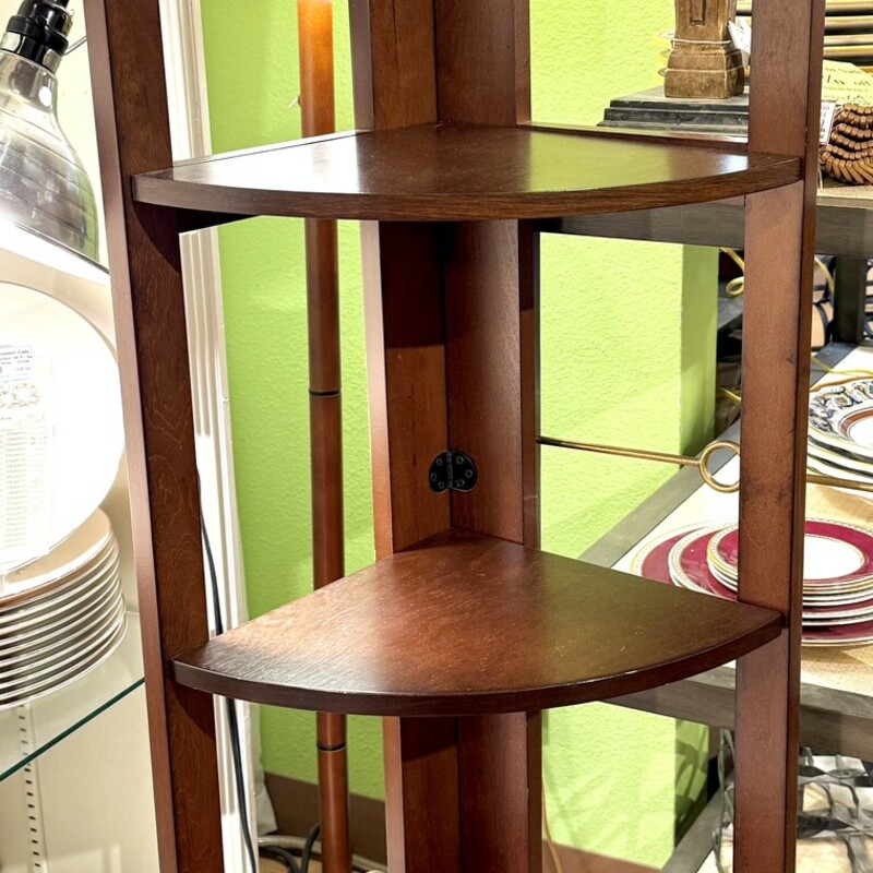 Shelf Corner 5 Shelves