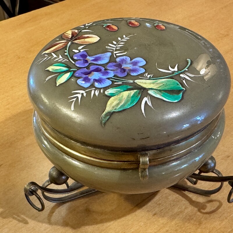 Box Trinket Glass Handpai