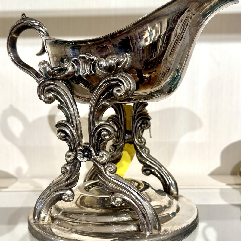 Gravy Boat On Warm Stand