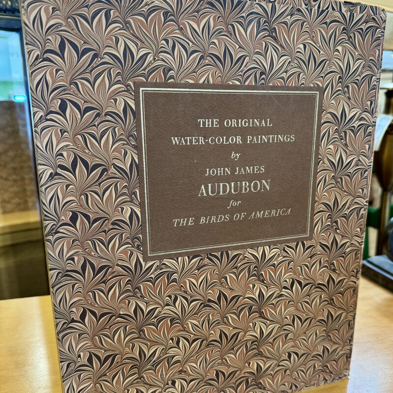 Original Watercolor Paintings by John James,
Audobon for The Birds Of America, Boxed, Size: 2 Books