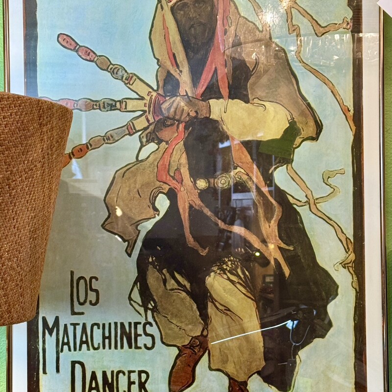 Lithograph Los Matachines