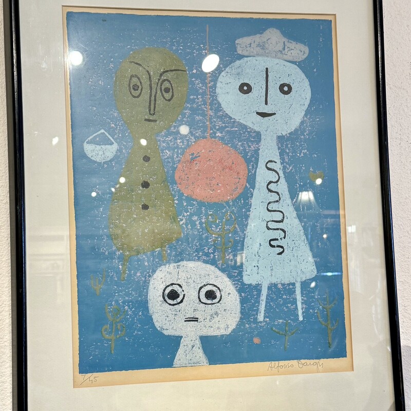 Woodcut Alfonso Dargis