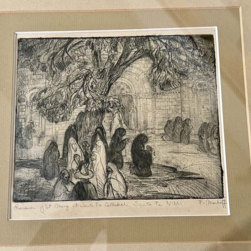 Etching Frederick Monhoff
