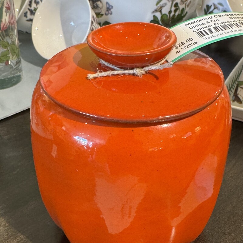 Canister Frankoma Vintage