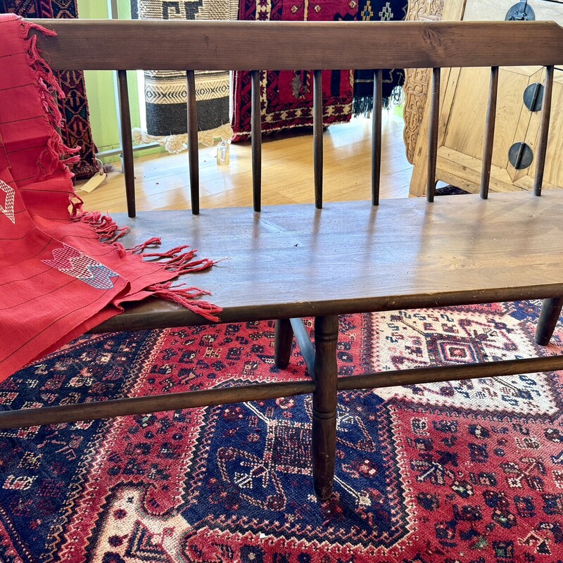 Bench Deacons Spindle Bac