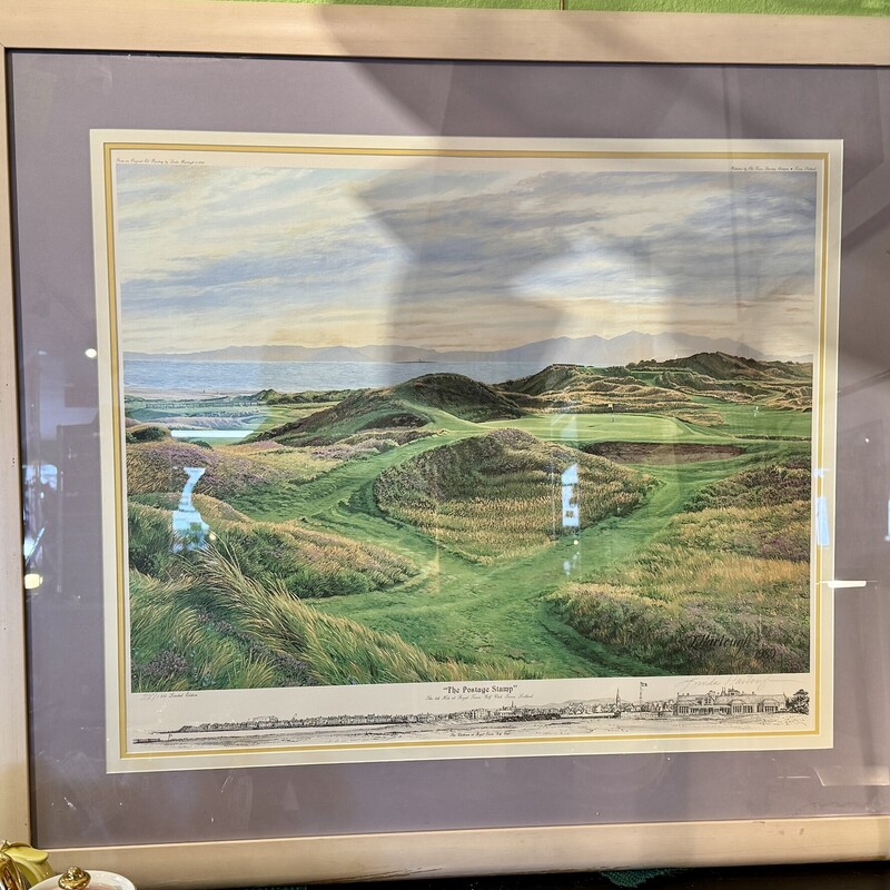 Litho Royal Troon Golf