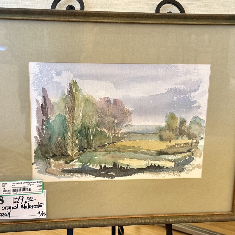 Watercolor G Bair