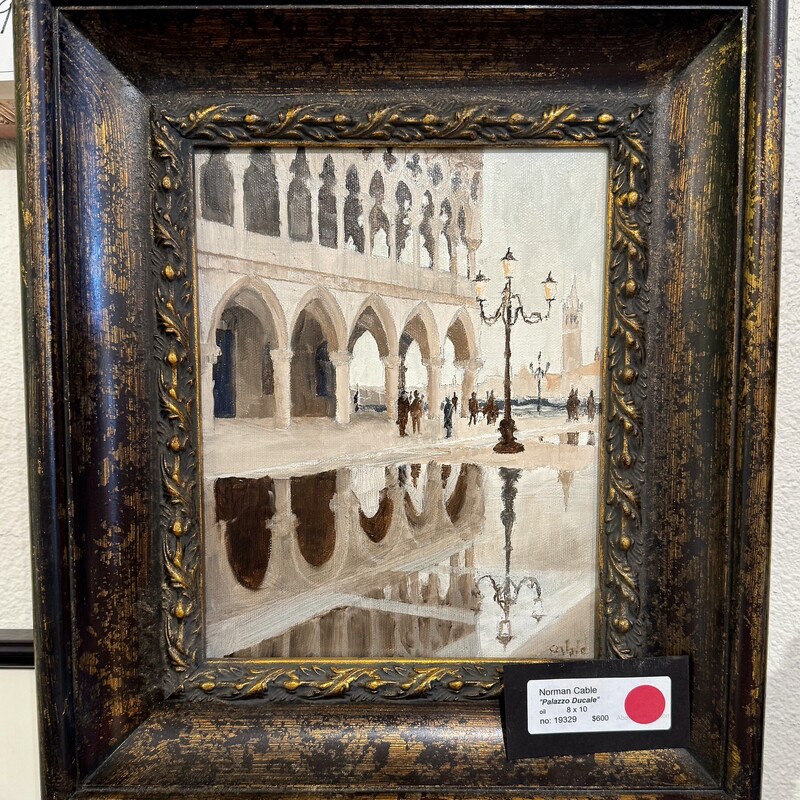 Painting Norman Cable