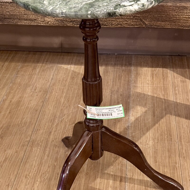 Table Pedestal Marble Top