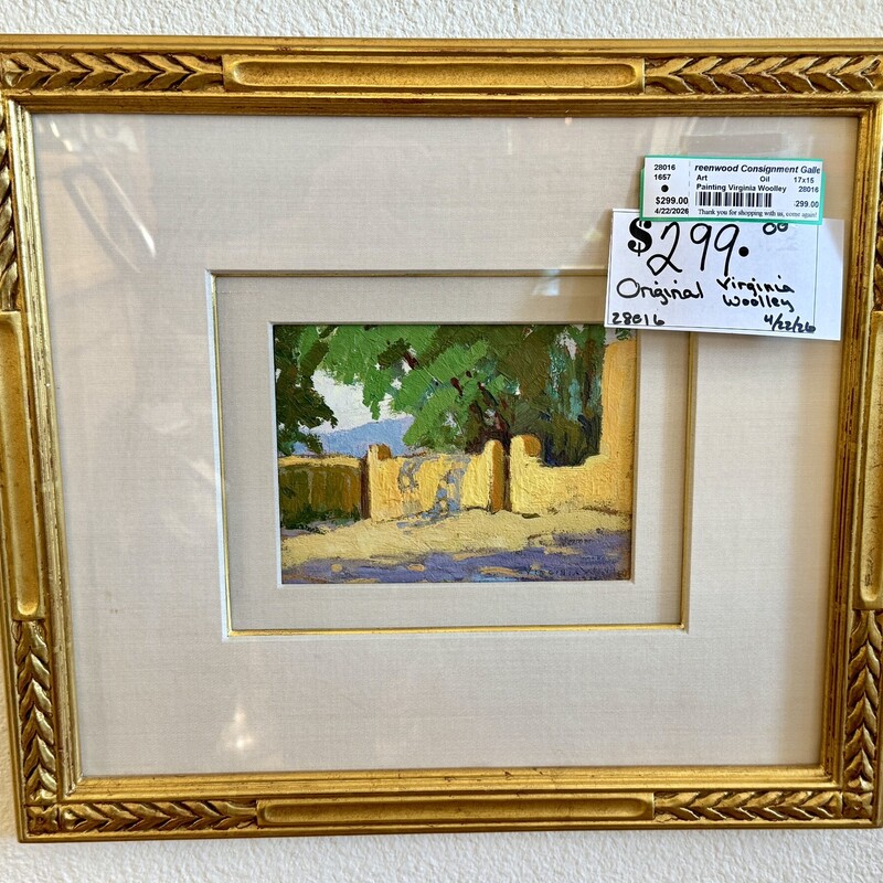 Painting Virginia Woolley