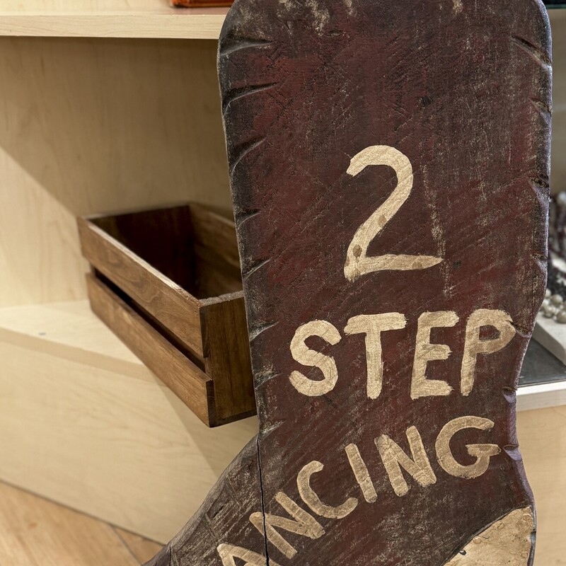 Sign Boot-Shape 2 Step