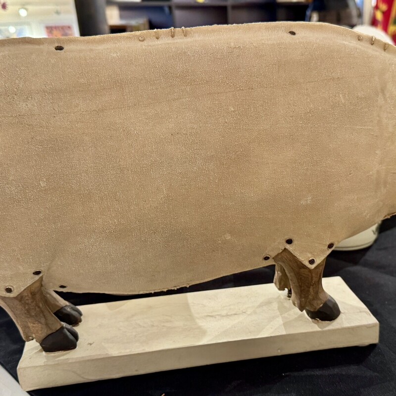 Figurine Pig Canvas Cover