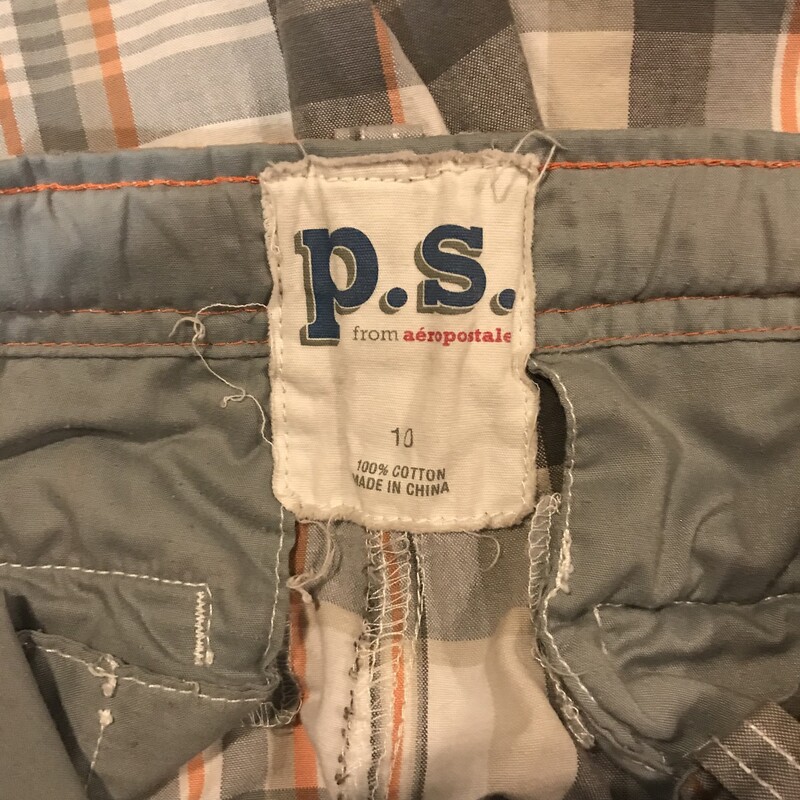 PS Shorts, Plaid, Size: 10, Bin-A11