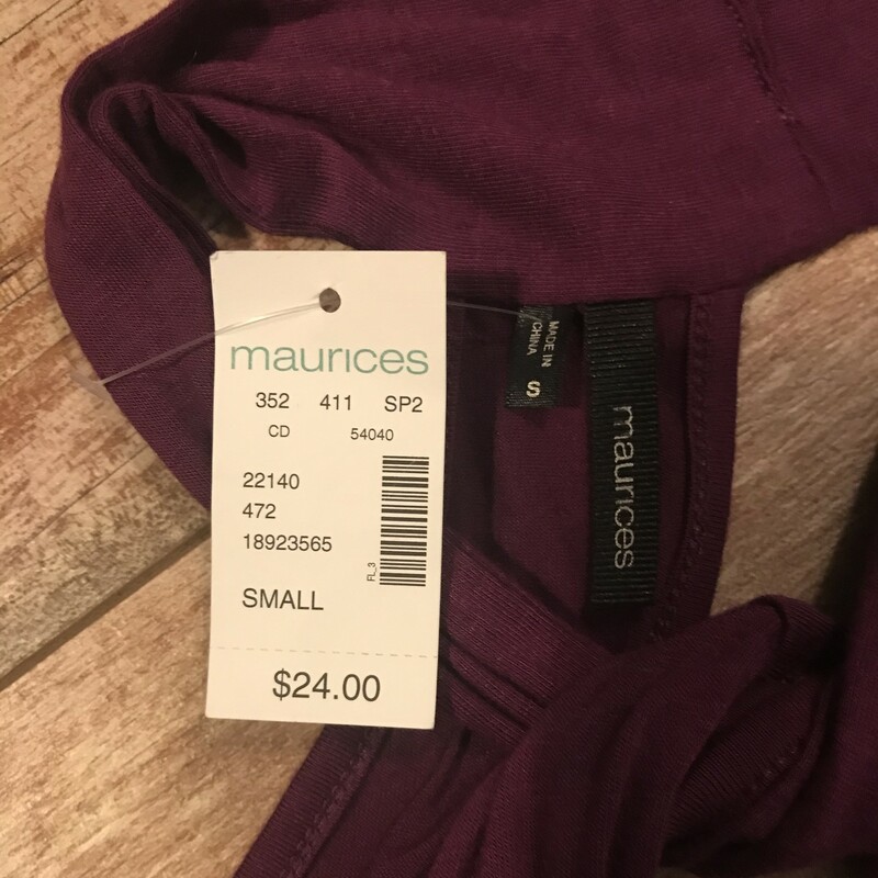 Maurices NWT, Purple, Size: Small, BIN-R5