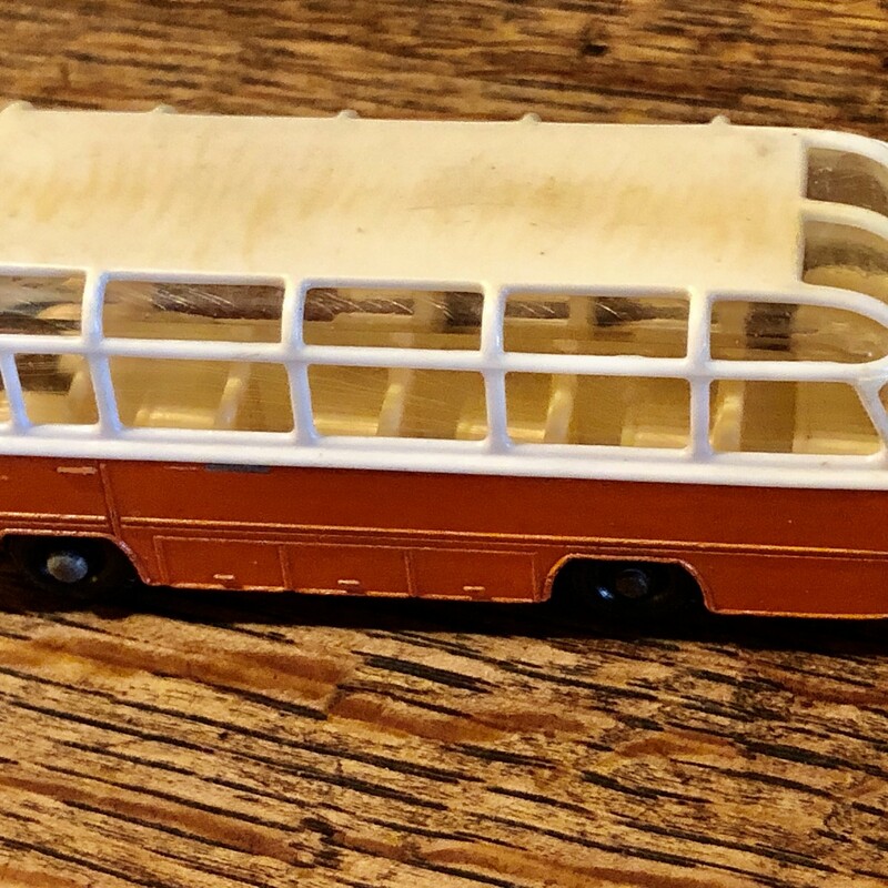 Vintage Lesney Matchbox #68 Mercedes Coach in really nice used condition. c.1960s. A great addition to your collection. No box.<br />
Priority shipping.