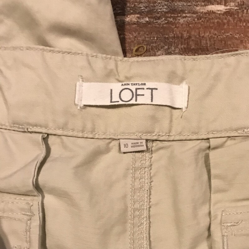 Loft, Khaki, Size: 10, Bin-Q4