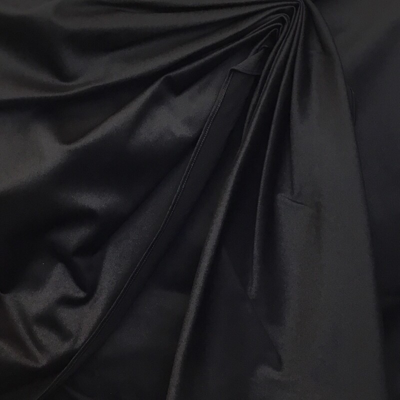 NEW Zeta Satin Skirt, Black, Size: 4
