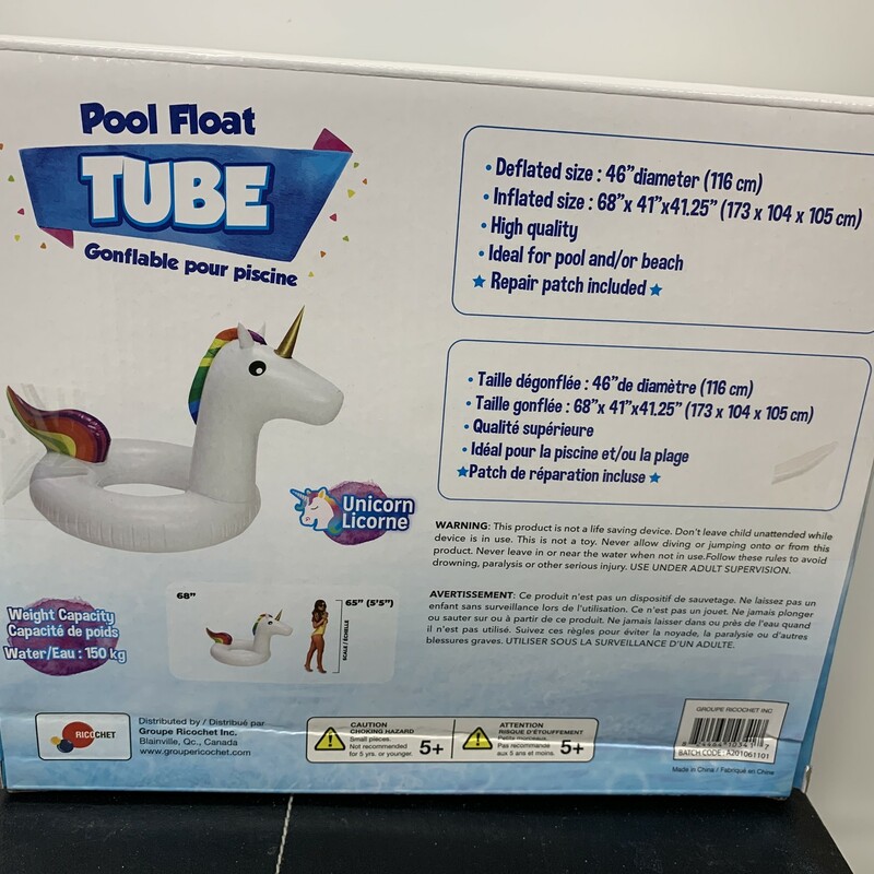 Unicorn Float, 68 Inches Pool Toy