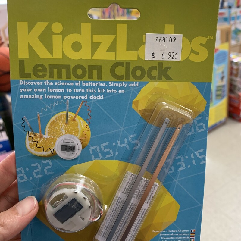 Lemon Clock, KidsLabs, Size: ScienceKit