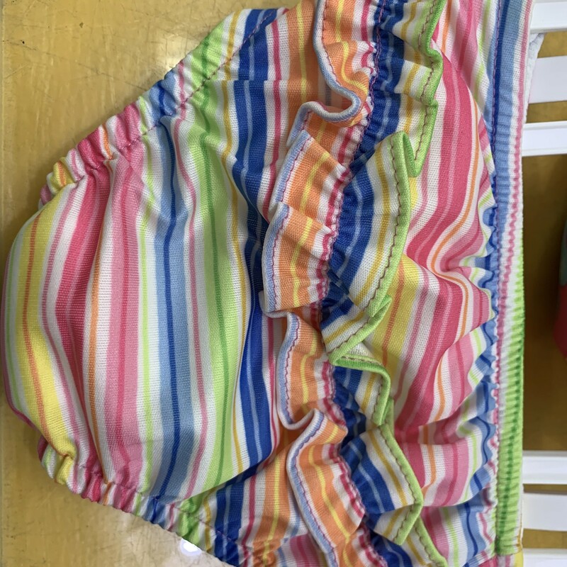 Swim Diaper Striped, 6 Mos, Size: Swim Wear