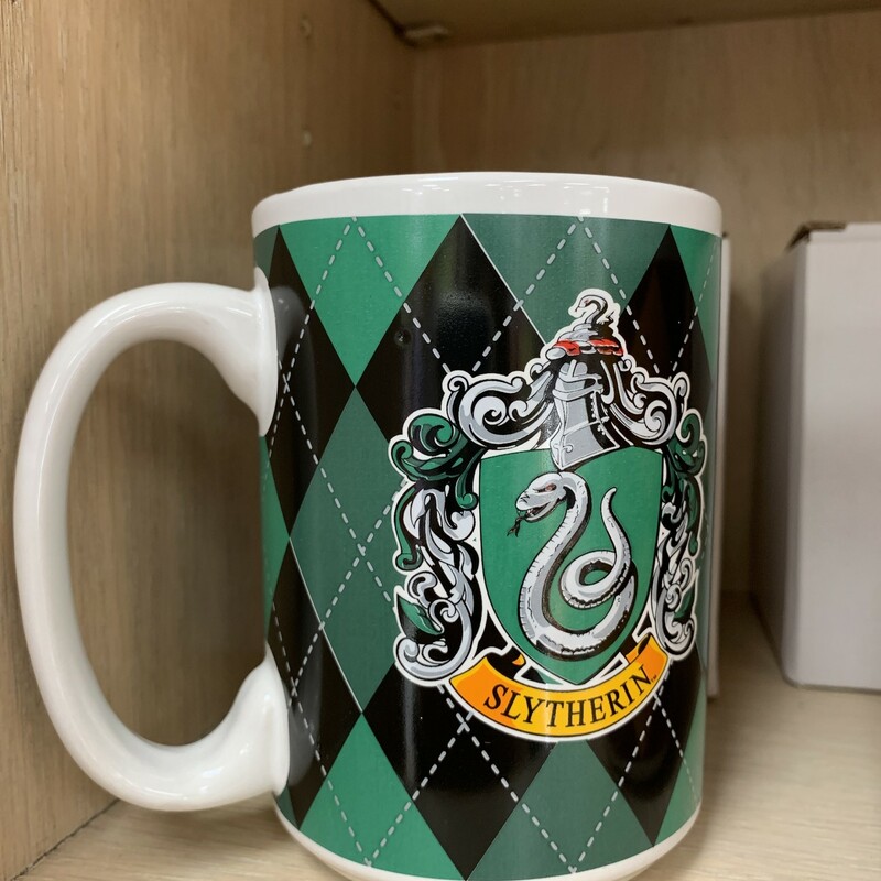 Slytherin Coffee Mug, Green, Size: Eating