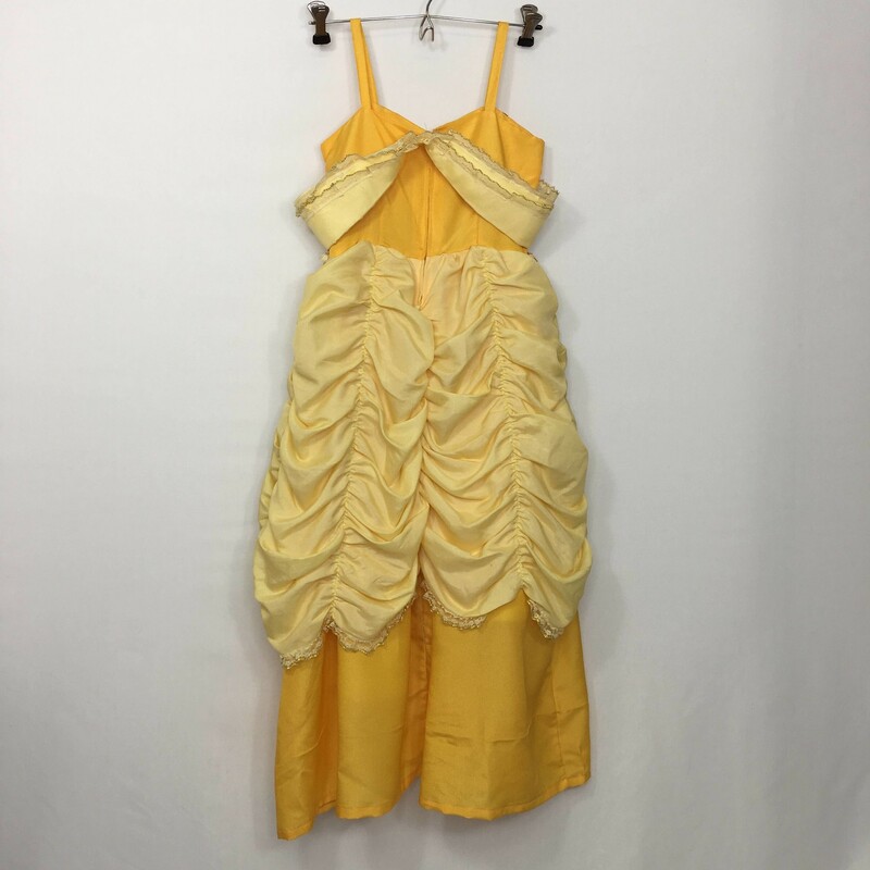 120-442 Disney Princess Belle Dress, Yellow,<br />
 Size: Child Size