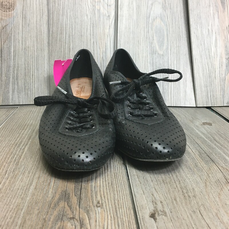 Angelo Luzio Tap Shoes, Black, Size: 6