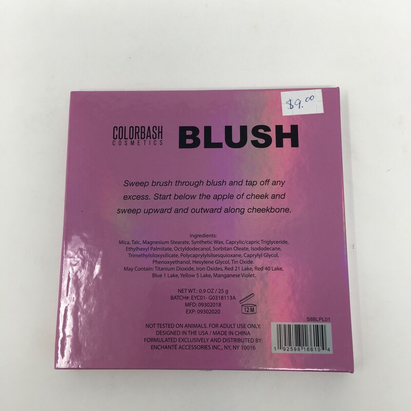 Colorbash Blush, Coral Pi, Size: None