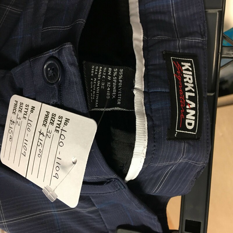 100-1109 Kirkland, Blue, Size: 32