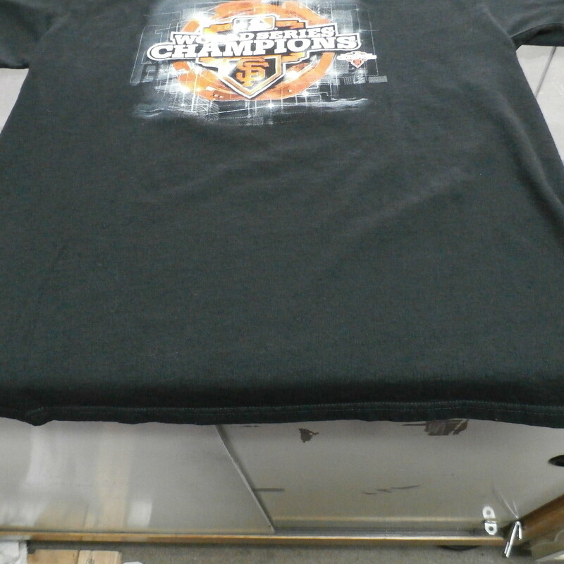 Used Thrift Houston Astros League Champs Tee, Grey, XL