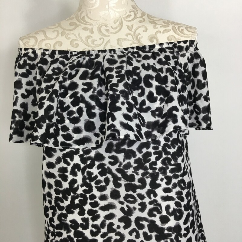 Sanctuary Leopard Print S, Black An, Size: Small