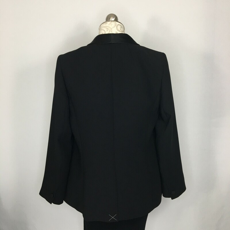 Talbots One Button Blazer, Black, Size: 10