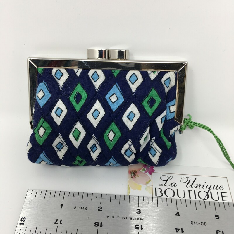 Vera Bradley Coin Purse, Blue