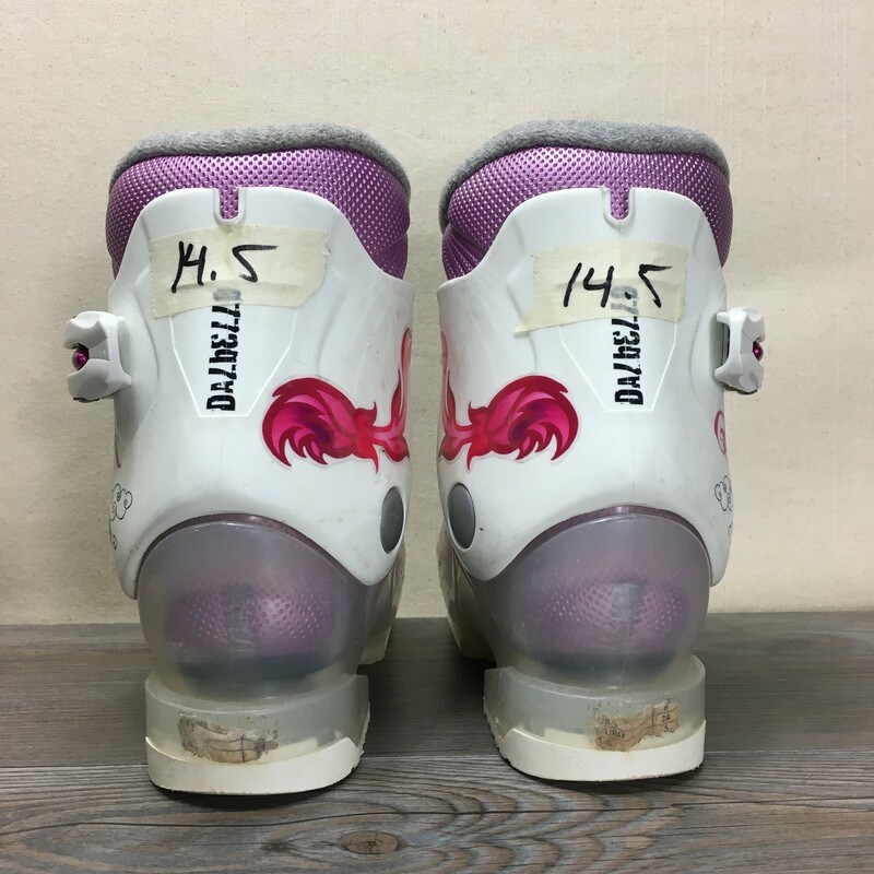 Gaia Ski Boots, White, Size: 14.5
