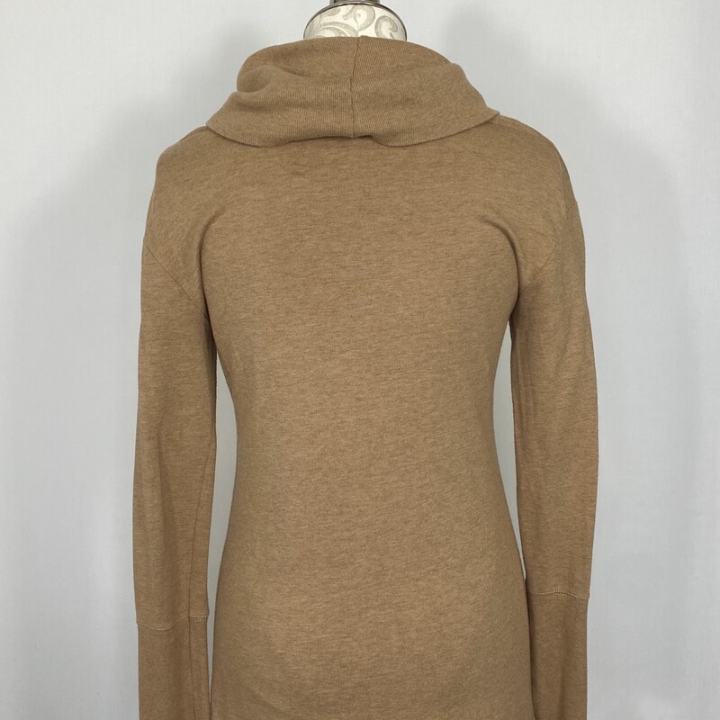 100-276 Merona, Brown, Size: XS Tan mockneck sweater