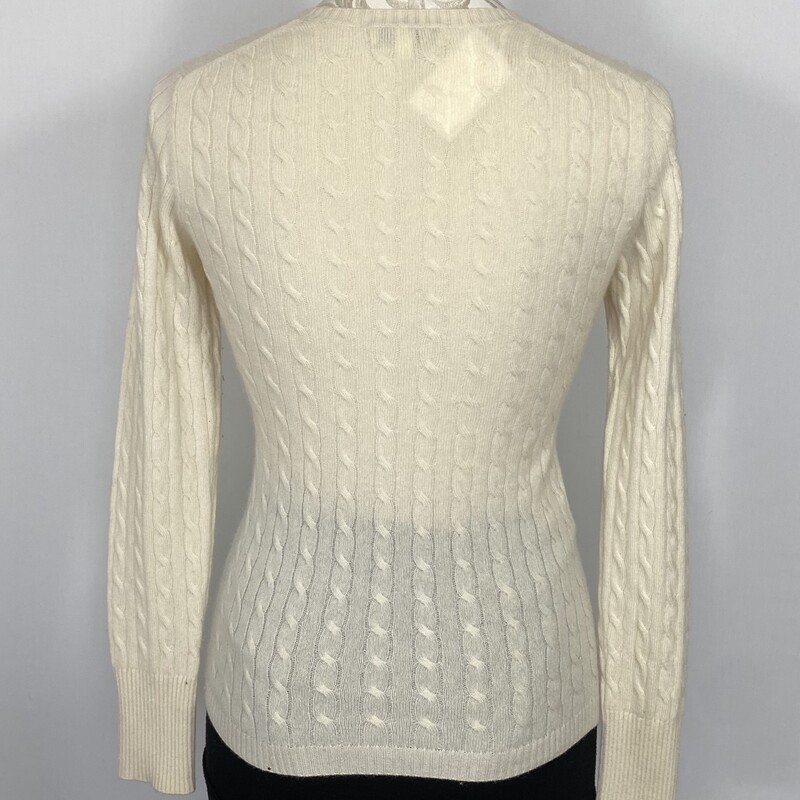 114-075 Kinross Casmere, Off Whit, Size: XS
off-white long sleeve cashmere sweater cashmere