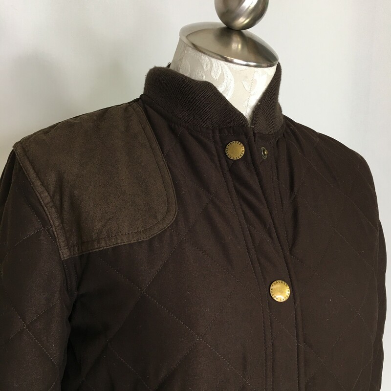 102-054 Ralph Lauren, Brown, Size: S
Brown Thick Jacket -