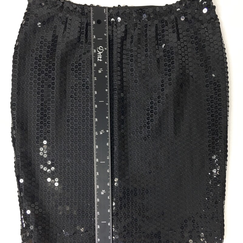 100-750 No Tag, Black, Size: Small black sequin skirt