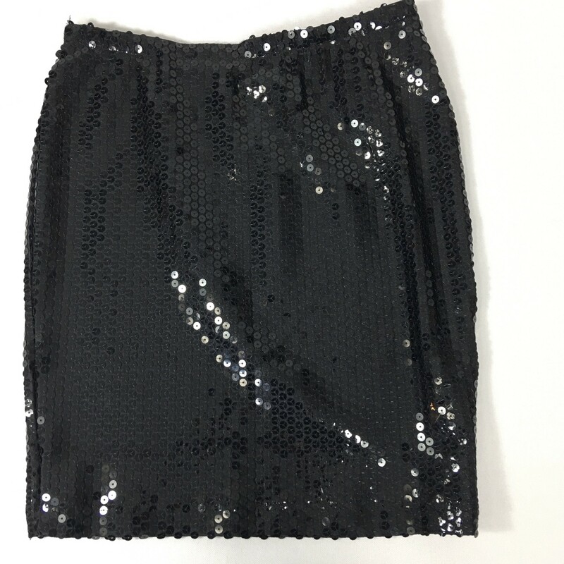 100-750 No Tag, Black, Size: Small black sequin skirt